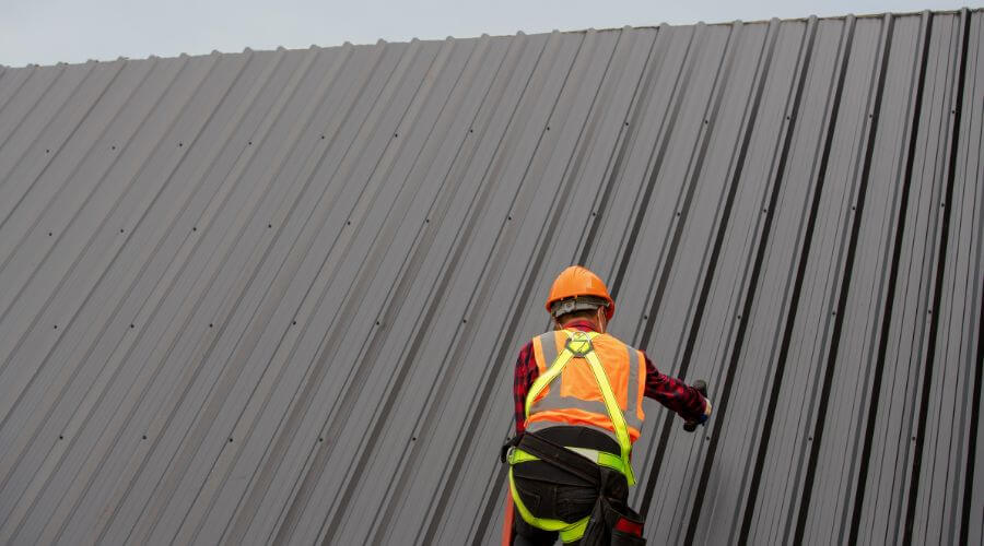 Professional metal roof installation services in Mount Calm, TX